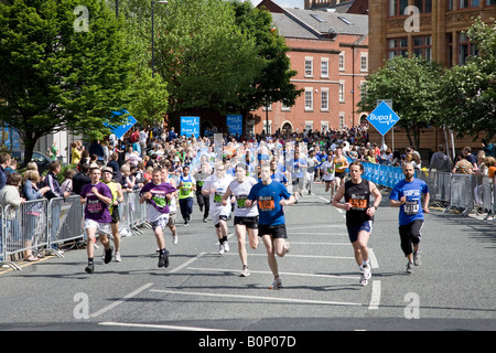 Manchester 10K Greatrun Mai 2008 Stockfoto