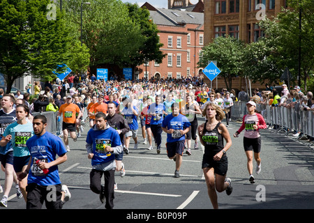 Manchester 10K Greatrun Mai 2008 Stockfoto