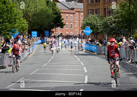 Manchester 10K Greatrun Mai 2008 Stockfoto