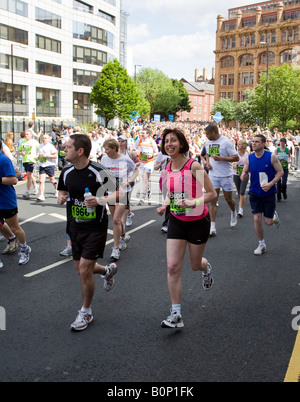 Manchester 10K Greatrun Mai 2008 Stockfoto