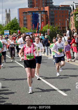 Manchester 10K Greatrun Mai 2008 Stockfoto