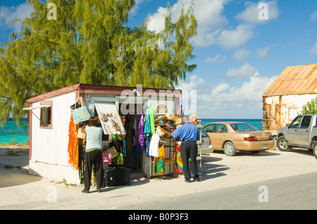 Ein Souvenir-Shop in Cockburn Town Grand Turk Turks und Caicos Inseln British Overseas Territories Stockfoto