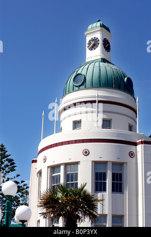 Art déco-Gebäude in Napier, Hawke's Bay, North Island, Neuseeland Stockfoto