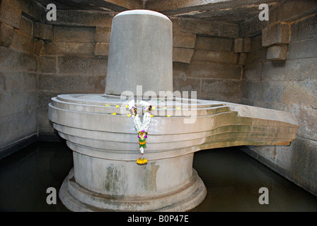 Badavlinga, Hampi, Karnataka, Indien. Stockfoto