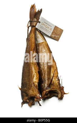 arbroath Smokies Fisch geräuchert Schellfisch Stockfoto