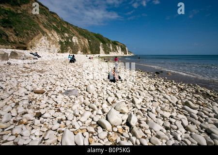 Dänen Dyke Beach, in der Nähe von Bridlington East Riding von Yorkshire, England Stockfoto