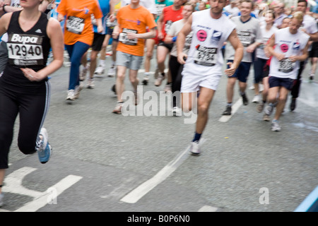 Manchester 10K Greatrun Mai 2008 Stockfoto