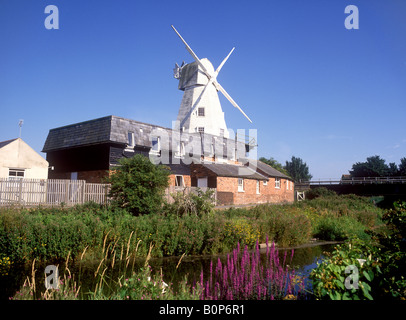 Roggen - malerische alte Windmühle Stockfoto