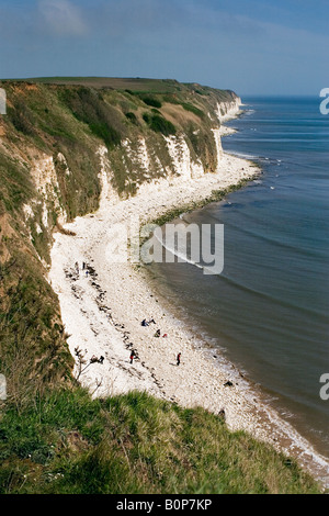 Dänen Dyke Beach, in der Nähe von Bridlington East Riding von Yorkshire, England Stockfoto