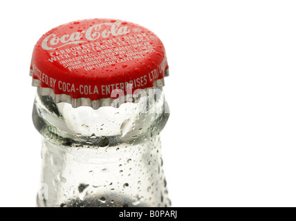 Flasche Coca-Cola Stockfoto