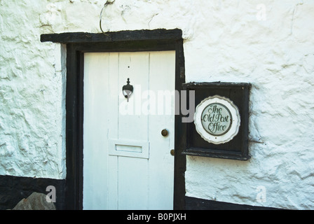 das alte Postgebäude in Manton Wiltshire UK EU jetzt ein privates Wohnhaus Beweise verschwinden ländlichen Poststellen Stockfoto