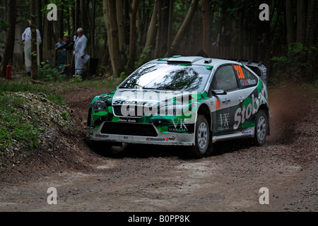 Stobart-Ford Focus Rally Auto Goodwood Festival Of Speed West Sussex Stockfoto