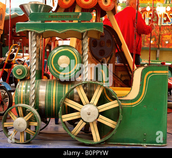 Dingles Dampf, Festplatz Heritage Center, Orgel Dorffest Stockfoto