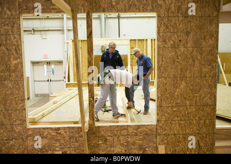 Tischler Lehrling Training Center Stockfoto