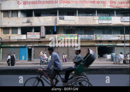 Eine Rikscha in Dhaka Bangladesch Stockfoto