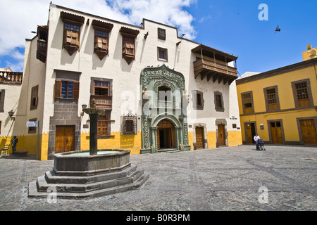 Casa de Colon - Biblioteca Colombina Gran Canaria Stockfoto