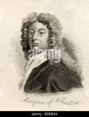 Thomas Wharton, 1 Wharton, 1648-1715. Englischer Adeliger und Politiker. Stockfoto