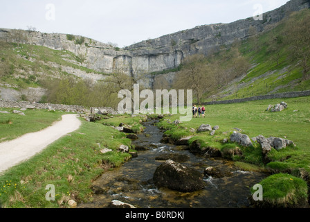 Malham Cove Stockfoto