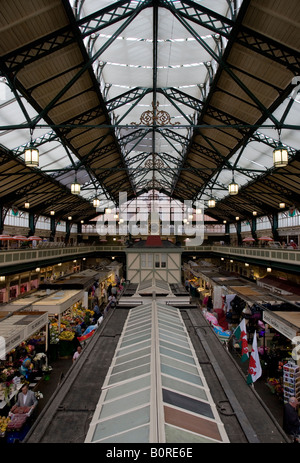 Cardiff Markt Glamorgan Südwales Stockfoto