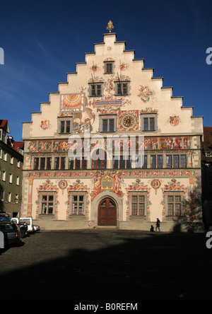 Bild des alten Rathauses in Lindau Stockfoto