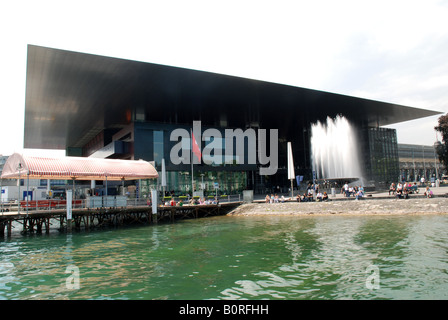 Kunst Und Kongresshaus KKL Luzern, Schweiz Stockfoto