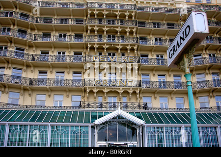 Balkon Fassade De Vere Grand Hotel Brighton Stadt Sussex England Großbritannien UK Stockfoto