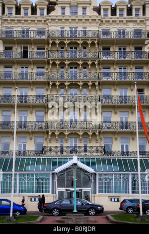 Balkon Fassade De Vere Grand Hotel Brighton Stadt Sussex England Großbritannien UK Stockfoto