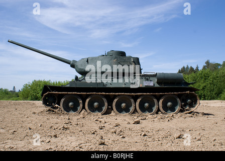 PT 76 russische Panzer Stockfoto