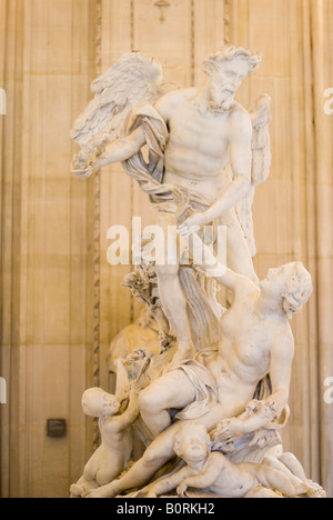 Le Temps Découvrant la Vérité et Les Arts zugeschrieben Massa Carraa im Louvre in Paris Frankreich Stockfoto