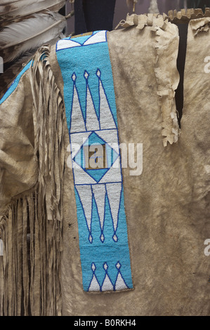 Native American Kleidung Stockfoto