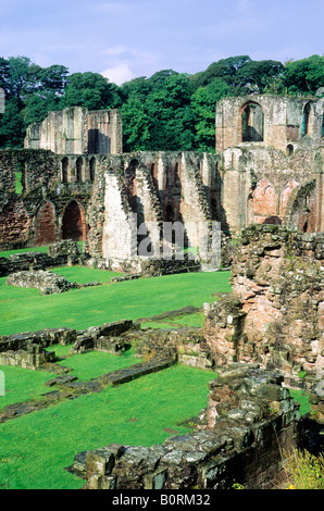 Furness Abbey Cumbria mittelalterliche Zisterzienser Kloster Ruinen England UK englische Architektur Kloster Geschichte Reise Tourismus Stockfoto