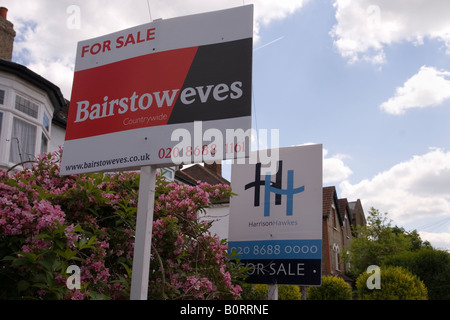 Immobilienmakler Stockfoto