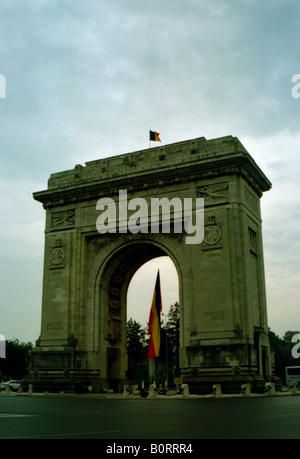 Triumphbogen, Bukarest (Arcul de Triumf) Stockfoto