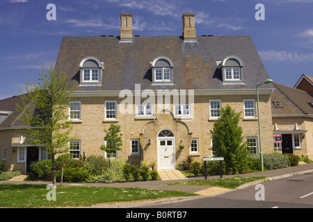 erbautes Haus in Daisy Avenue in Bury St Edmunds Suffolk UK Stockfoto