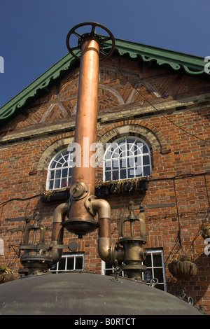 Greene King Brewery in Bury St Edmunds, Suffolk, UK Stockfoto