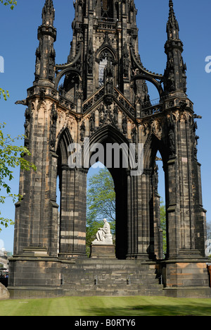 Scott Monument, Edinburgh Stockfoto