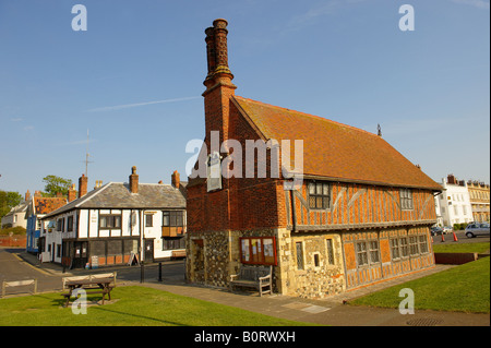 Elizabethan Moot Haus Rathaus - Aldeburgh Suffolk England Stockfoto