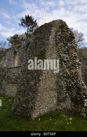 Dunwich Aussätzigen Kapelle im St. James Friedhof, Suffolk, England Stockfoto