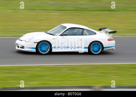schnelles Auto Porsche 911 super track Tag Trackday Schaltung Straße Auto Geschwindigkeit Deutsch Deutschland Race Track Rennen Rennstrecke hohe s. Stockfoto