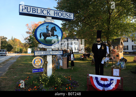 Publick House Inn, Sturbridge, Massachusetts, Neuengland, USA Stockfoto