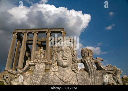 Der antiken Stadt Aizanoi in der Ägäis Stadt Kutahya Cavdarhisar in der Türkei Stockfoto
