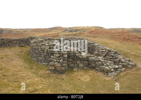 Harte Knott Roman Fort Stockfoto