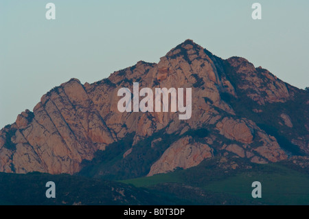 Abendlicht am Cerro Cabrillo in der Nähe von Morro Bay, Kalifornien Stockfoto