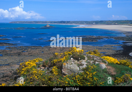 St Ouen´s Bay, Insel Jersey Stockfoto