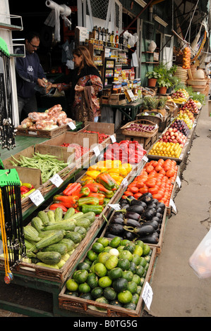 Obstverkäufer, Puerto de Frutos, Tigre Delta, Argentinien Stockfoto