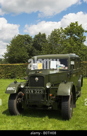 Ein Humber 4 x 4 schwere Nutzfahrzeug auf dem Display an das Fahrzeug Ardingly Oldtimer und Klassiker zeigen - Ardingly, Sussex. Stockfoto