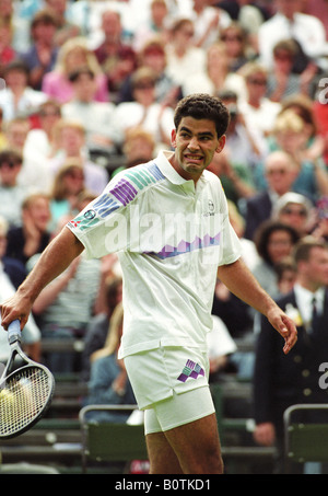 Wimbledon Herren Einzel-Weltmeister Pete Sampras in 1993 Stockfoto