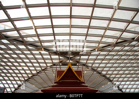 Bangkok Thailand neue Flughafen Terminal Suvarnabhumi International Airport Stockfoto