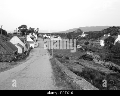 Croft Häuser, Duirinish, Nr Kyle of Lochalsh, Ross-Shire Highlands Schottland Stockfoto