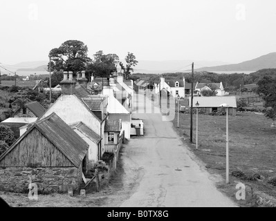 Croft Häuser, Duirinish, Nr Kyle of Lochalsh, Ross-Shire Highlands Schottland Stockfoto